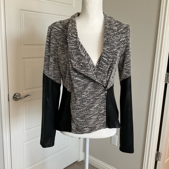 Jessica Simpson Jacket / Black, White, and Grey - Picture 2 of 4